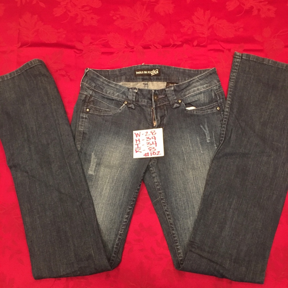 Paris Blues Lowrise Baby Bootcut Jeans 34” inseam